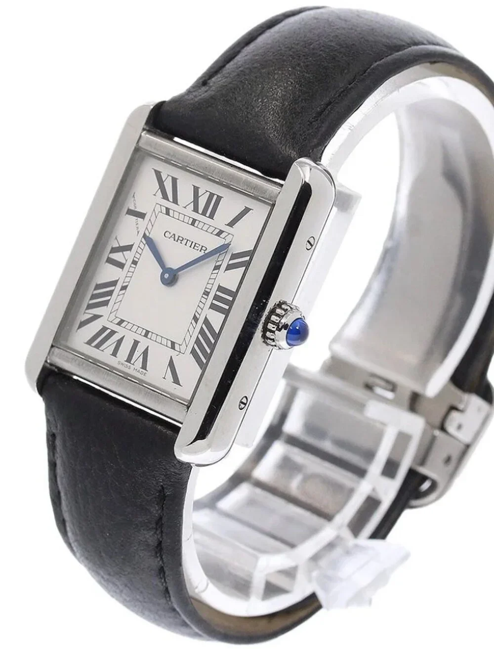 CARTIER Tank solo SM WSTA0030 Silver Dial Quartz Ladies Watch_960882 - Picture 3 of 7